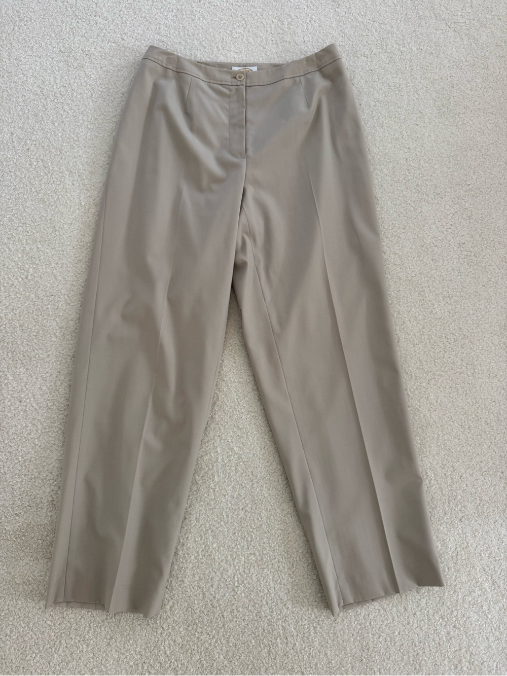 Talbots Womens Casual Dress Pants in Taupe